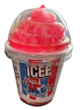 NEW ICEE Scented Squishi Squeeze Toy Cherry Red Stress Ball Fidget Squishy
